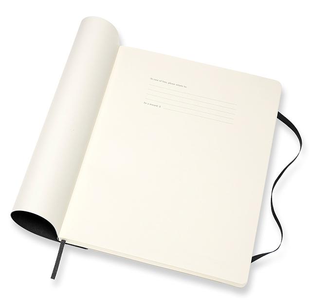 Еженедельник Moleskine CLASSIC SOFT WKNT XL 190х250мм 144стр. мягкая обложка черный фото 2