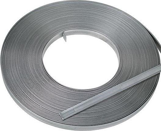 Хомут ленточный 12мм/0,7мм W2 нержавеющая сталь (30м) фото 1