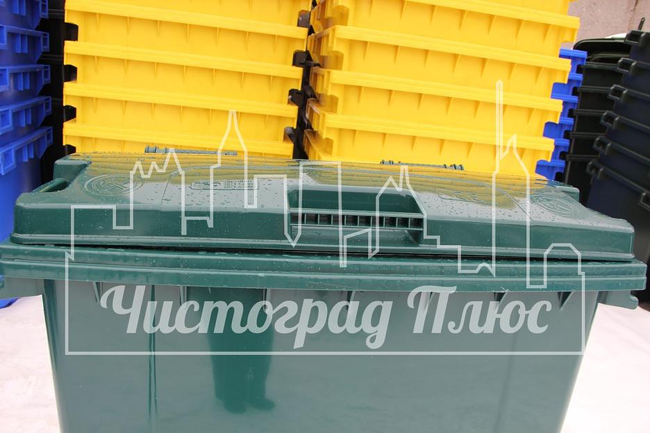 Евроконтейнер Sonmez Hammadde 660 л фото 6