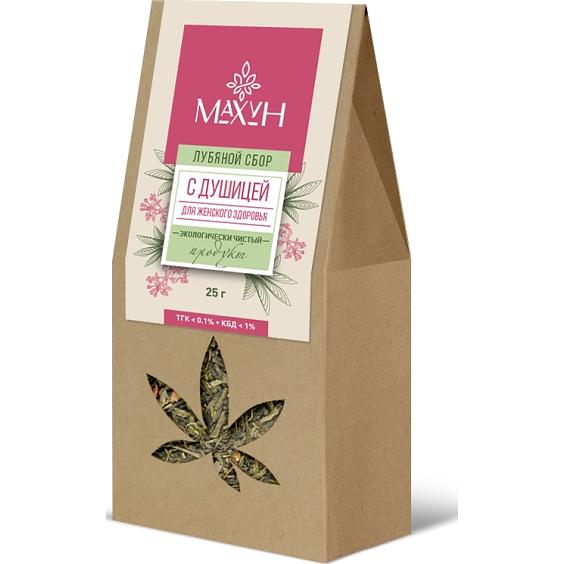 Травяной сбор Hempico «Махун» с душицей для женского здоровья 25 г ОПТ фото 1