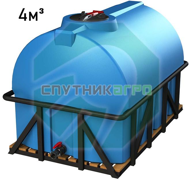 Ёмкость горизонтальная 4000 л фото 1
