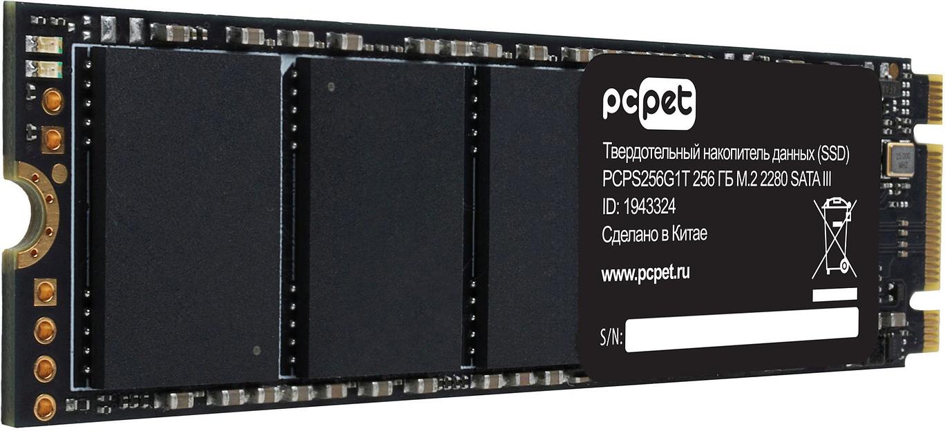 Накопитель SSD PC Pet SATA-III 256GB PCPS256G1T M.2 2280 OEM фото 4
