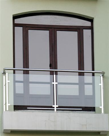 Ограждения балконов и терасс из нержавеющей стали фото 2