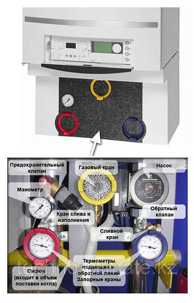 Группа подключения насоса Buderus для GB162-70/85/100 V2 и ZBR70/100-3 фото 1