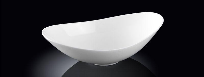 Салатник овальный 130*90 мм. 100 мл. h=30/48 мм. Wilmax /6/72/ фото 1