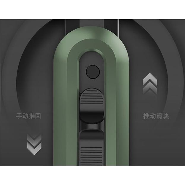 Нож Deli Технический нож "Home Series Green" Deli HT4018L ширина лезвия 18мм, эксклюзивный дизайн, корпус из высококачественного софттач пластика фото 6