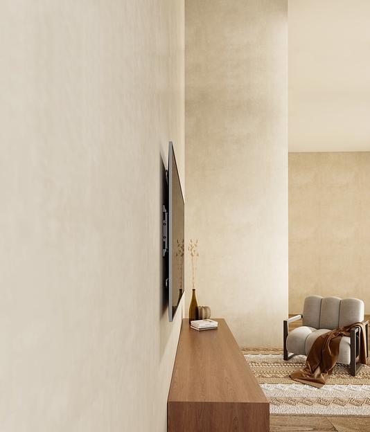 Кронштейн для телевизора Hyundai SL-F1 черный 43"-90" макс.50кг настенный поворотно-выдвижной и наклонный фото 8