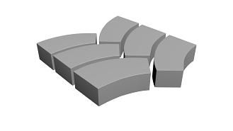 Тротуарная плитка «Моноколор» CR.MC.060.XXX фото 1