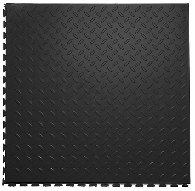 Sold Grain-lock универсальное покрытие, толщина 5 мм, Цвет Черный RAL 9005, Толщина модуля 5 мм. фото 1