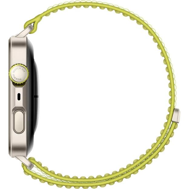 Смарт-часы Huawei Watch Fit 4 Pro Seiya-B29W, 1.82", зеленый/серебристый фото 4