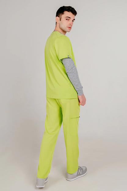 Топ медицинский Indiform мужской IF6-03-05-1, 97 Juicy salad, опт фото 3