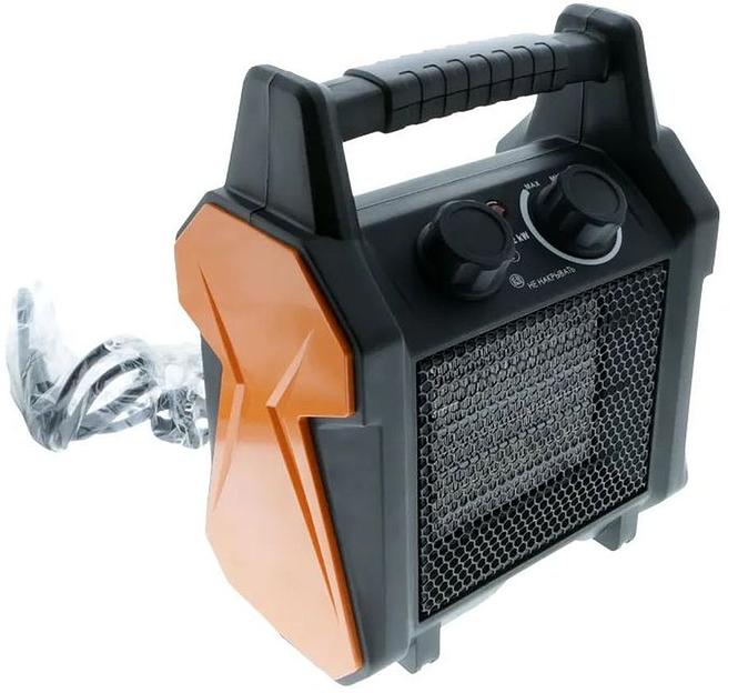 Тепловентилятор Sturm! FH2034CQ 2000Вт черный/оранжевый фото 5