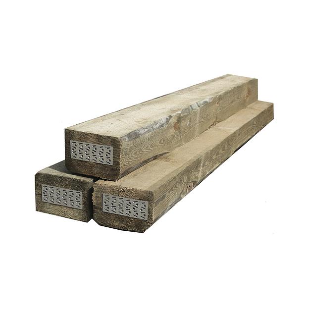 Полушпала деревянная пропитанная тип 2, ГОСТ 20022.0-2016 фото 1