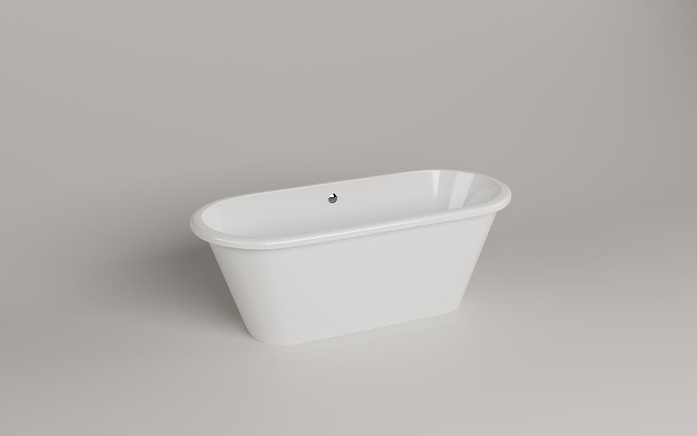 Ванна овальная отдельностоящая ESSE «CRETA» ОПТ фото 1