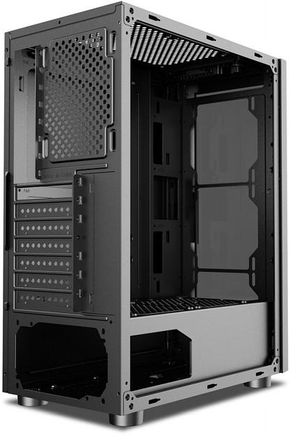 Корпус Formula CL-3301B TG черный без БП ATX 1x120mm 2xUSB2.0 1xUSB3.0 audio bott PSU фото 2