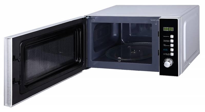 Микроволновая Печь Midea AM820CMF 20л. 800Вт серебристый фото 3