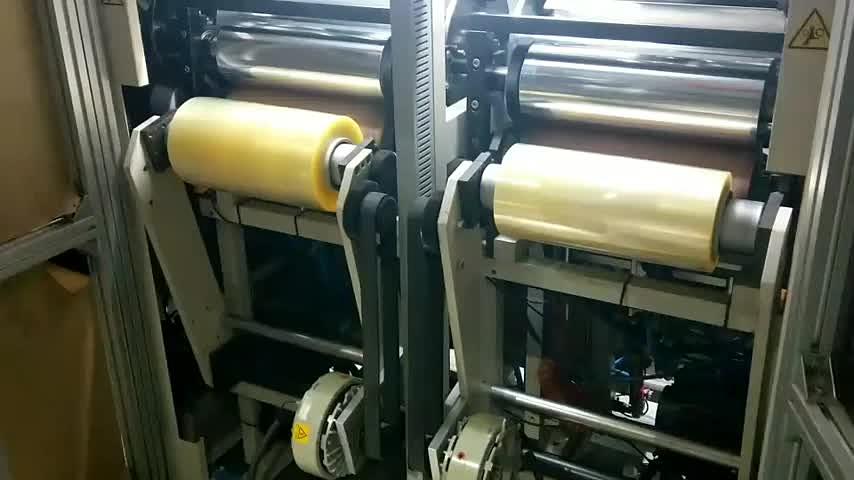 Автоматическая высокоскоростная двухручьевая машина SWCR-350-L2 для перемотки стретч-пленки для домашнего использования фото 3