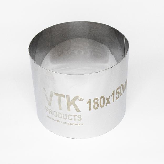 Форма для выпечки и заморозки Кольцо диаметр 180 мм высота 150 мм фото 1