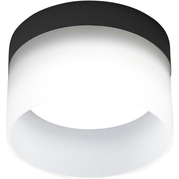 Светильник ДВО-12w GX53 без лампы черный фото 1