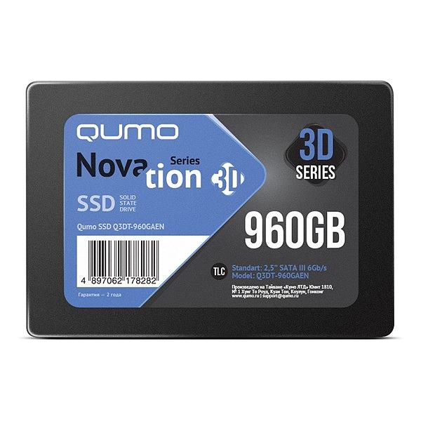 QUMO SSD 960GB QM Novation Q3DT-960GSCY {SATA3.0} фото 1