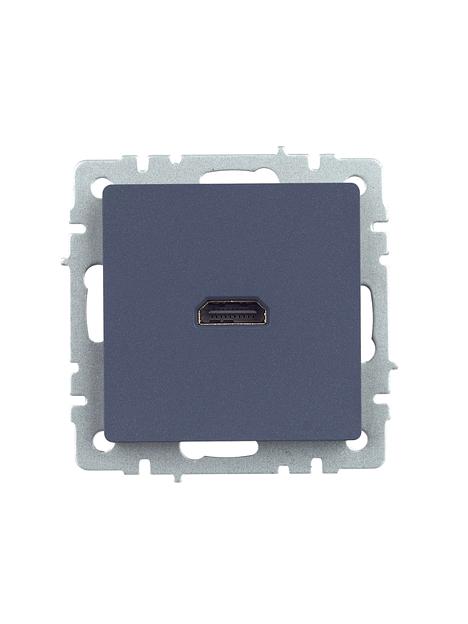 BRITE Розетка HDMI РHDMI-0-БрМ маренго фото 2