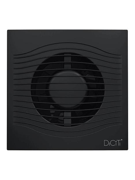 Бытовой вентилятор SLIM 4C Matt black Diciti опт фото 1