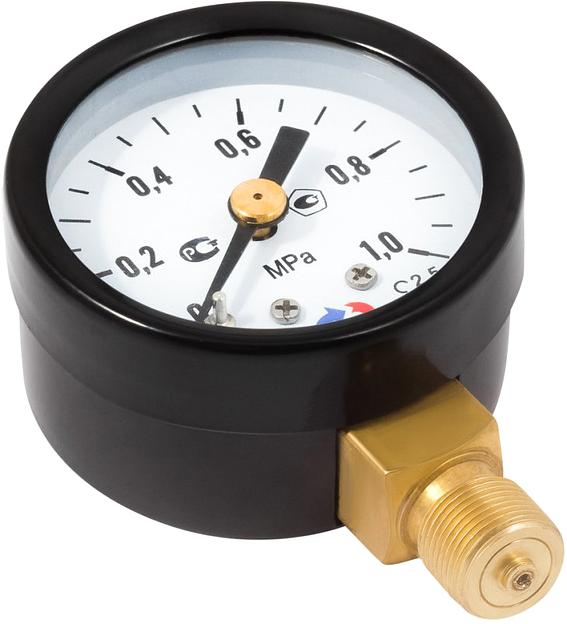 Вакуумметр радиальный ТВ-110Р.00 (-0.1-0 МРа) М10х1.0 кл.2.5 фото 3