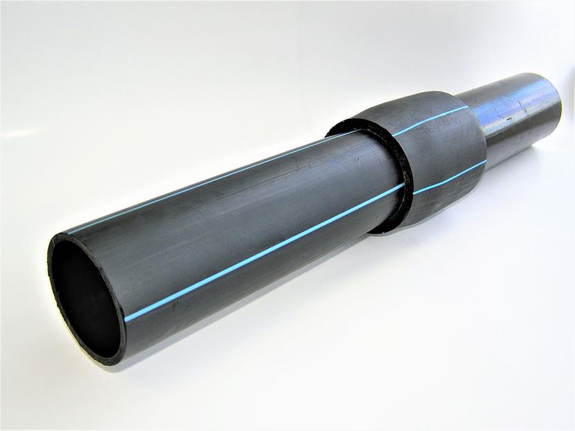 Переход ПЭ/Сталь 225/219 ПЭ100 SDR11 фото 1