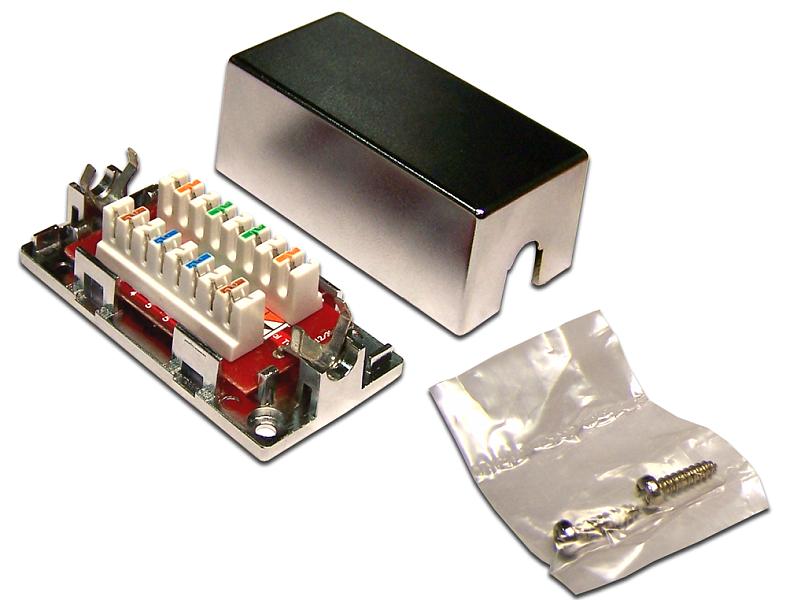 Соединительный модуль, экранированный, категории 5Е (LAN-CNB-STP5E) фото 1