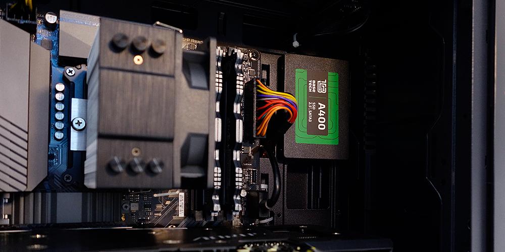 SSD BaseTech A400 1Тб, 2.5", SATA3, Bulk, TLC, Чтение:580мб/с, Запись:530мб/с (SSDBTA4001TBN) фото 5