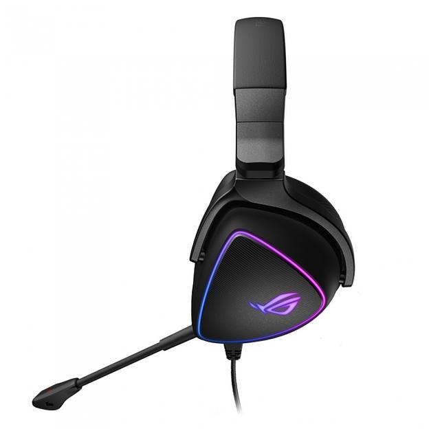 ROG Delta S Headset w/ Mic Wired (USB) 387g 20-40000Hz 50mm Drivers (90YH02K0-B2UA00) (659680) фото 2