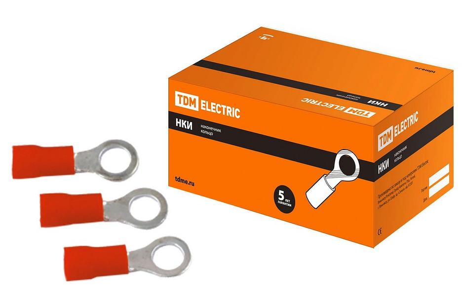 Наконечник НКИ 1,25-4 кольцо 0,5-1,5мм (100шт) (SQ0502-0001) фото 1