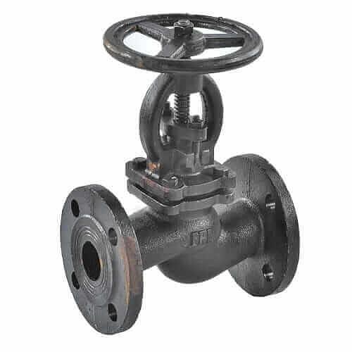 Клапан запорный чугун 15кч16нж Ду 80 Ру25 фото 1