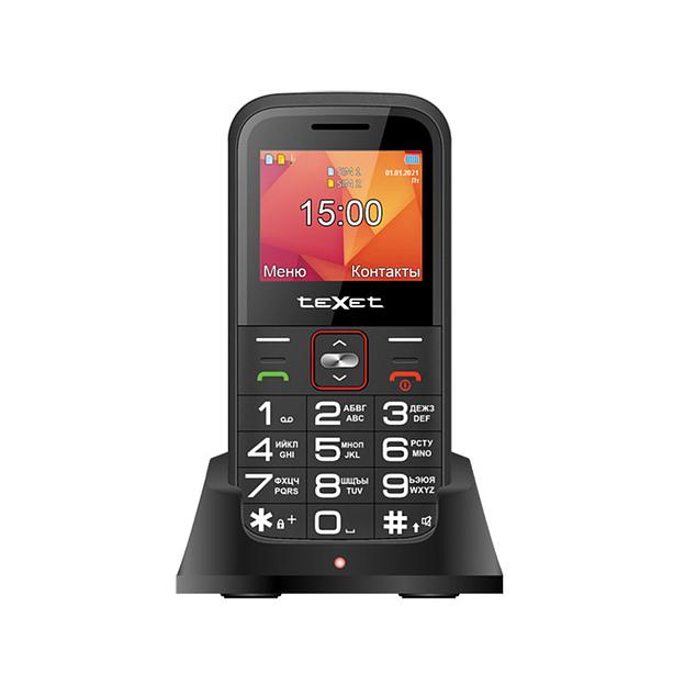 Мобильный телефон Texet TM-B418 черный фото 1