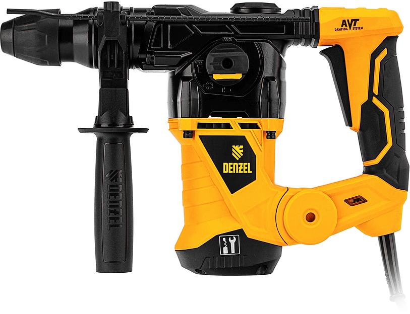 Перфоратор Denzel RHV-1250-30 патрон:SDS-plus уд.:5Дж 1250Вт (кейс в комплекте) фото 7