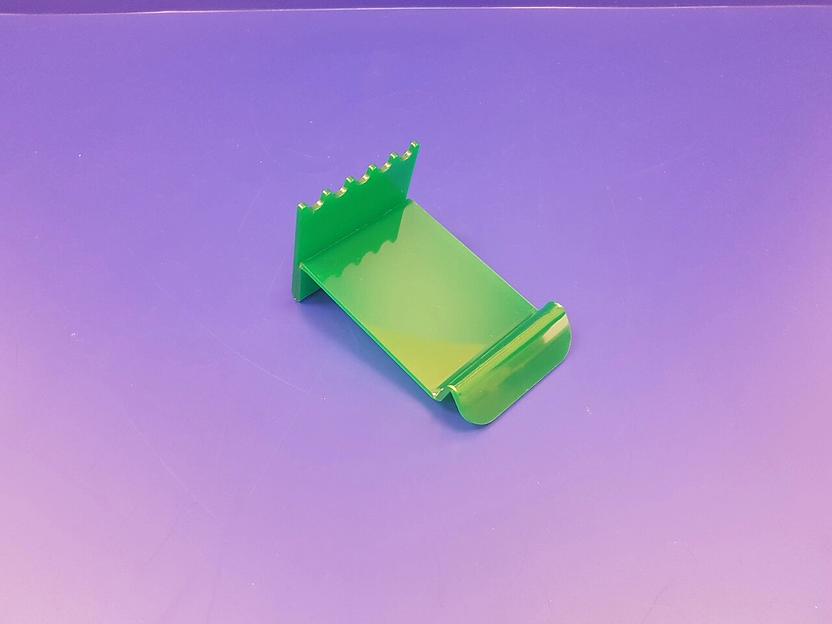 Подставка для ручек карандашей кистей 5 секции.(зеленая) фото 4