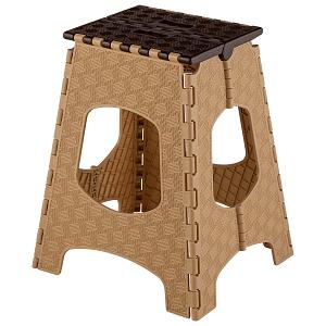 Табурет складной большой (бежевый) фото 1