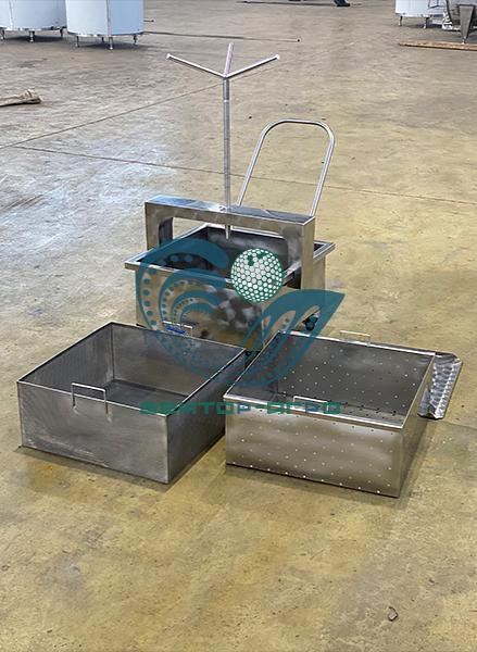 Пресс-тележка для творога 500 литров фото 5