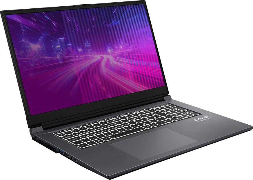 Ноутбук Osio CyberLine C170i-001 Core i5 12600H 16Gb SSD512Gb NVIDIA RTX RTX 3050 6Gb 17.3" IPS FHD (1920x1080) noOS dk.grey WiFi BT Cam 3410mAh фото 4