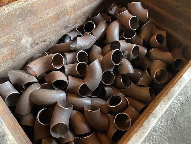 Отвод стальной фото 5