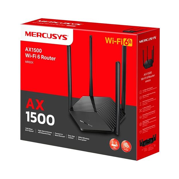 Mercusys MR60X Двухдиапазонный Wi-Fi роутер AX1500 фото 3