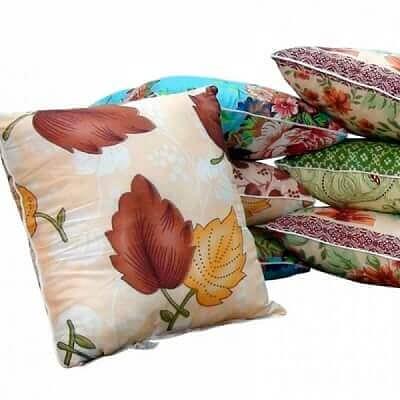 Подушка не стеганная с наполнителем холлофайбер 50х70 см фото 1