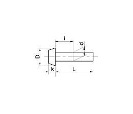 Заклепки с плоской головкой ГОСТ 10303-80 фото 2