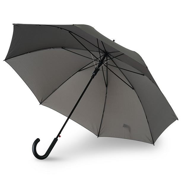 Зонт-трость Knirps полуавтомат A.760 Stick Automatic DARK GREY 96 7760 0800 фото 3