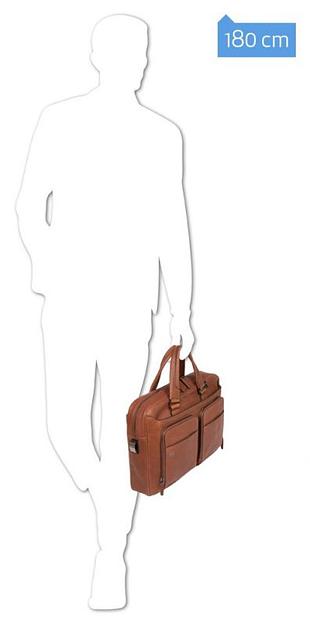 Сумка Piquadro Black Square CA2849B3/TM темно-коричневый фото 6