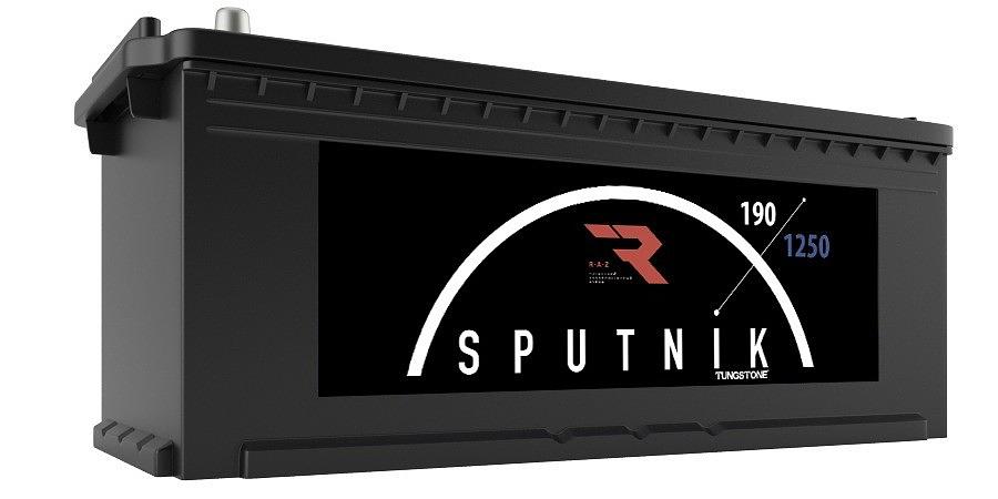 Аккумулятор Sputnik 190 А/ч, прямой полярности, конус ОПТ фото 1