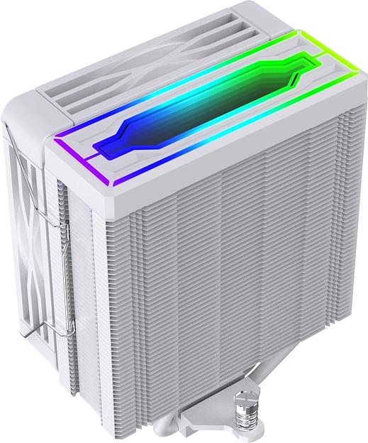 Устройство охлаждения(кулер) Bloody BD-AC205-ARGB1 ARGB Soc-AM5/AM4/1151/1200/2066/1700 белый 4-pin 14-26dB Al+Cu LCD 205W 513gr Ret (BD-AC205-ARGB1-WH) фото 8