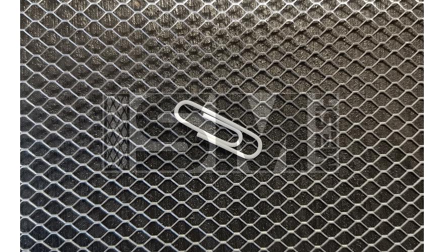 Просечно-вытяжная сетка форма Ромб ячейка 3х3 мм фото 2
