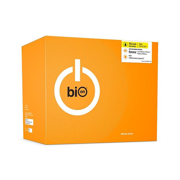 Bion BCR-TK-5220Y Картридж для Kyocera Ecosys { P5021cdw/P5021cdn/M5521cdn/M5521cdw} (1200 стр.),Желтый фото 1