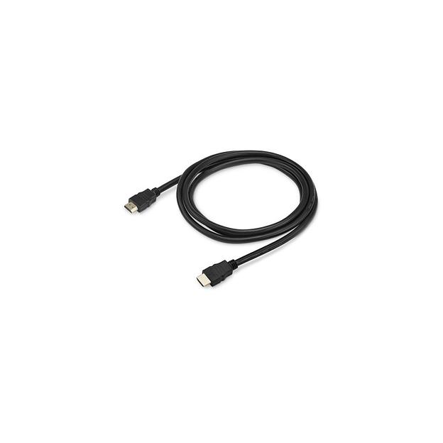 Кабель аудио-видео Buro HDMI 2.0, HDMI (m) - HDMI (m), ver 2.0, 1.8м, GOLD, черный [bhp hdmi 2.0-1.8] фото 1